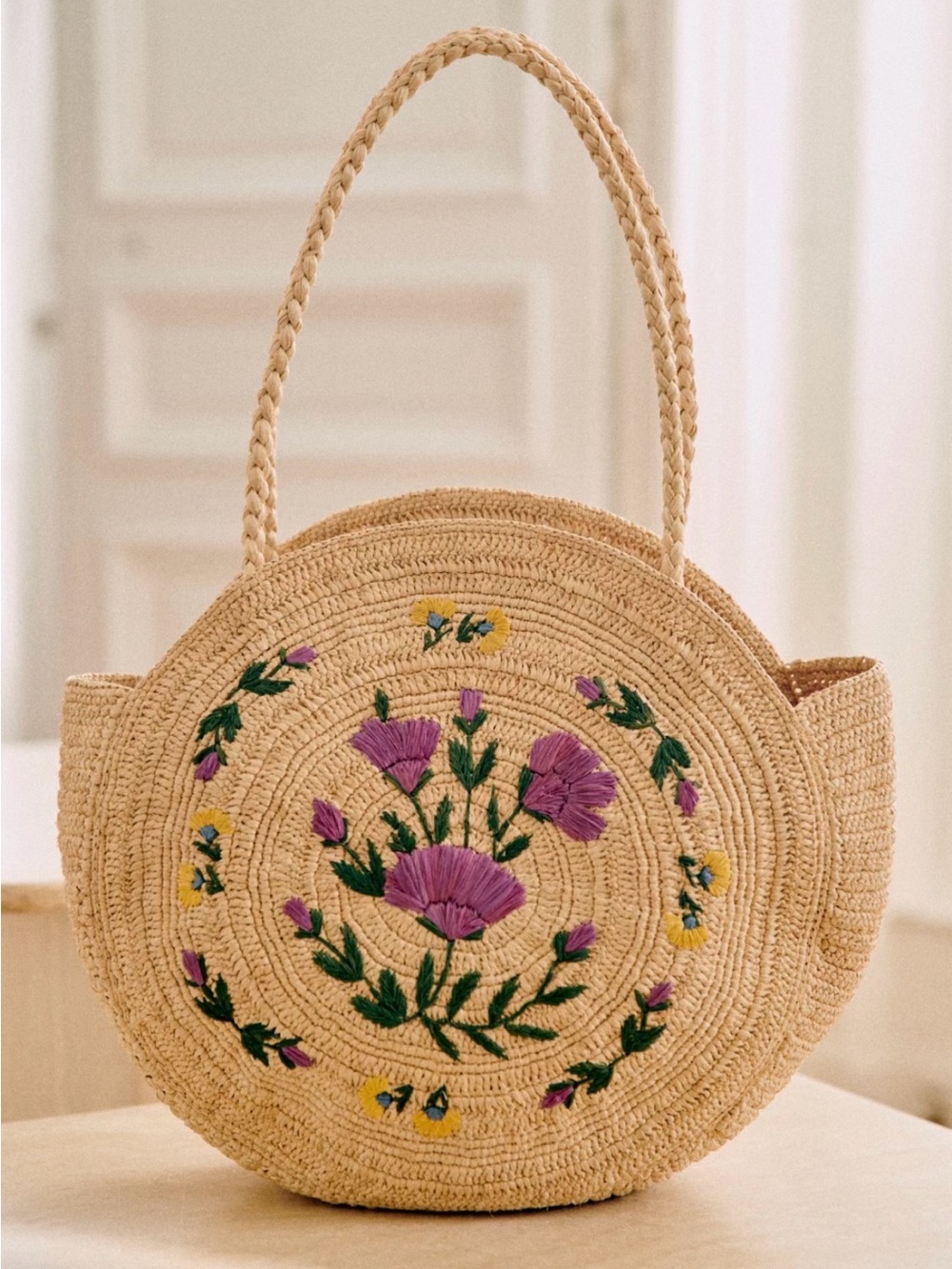 Sézane June Basket Bag - Picture 1 of 4